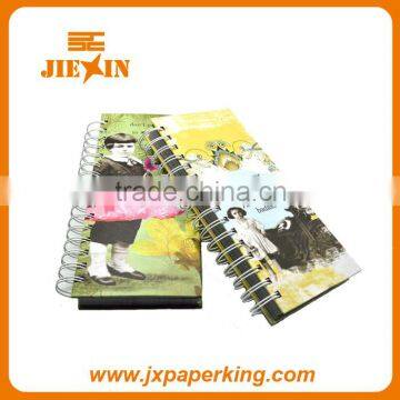 Offset Printing Printing Type and Film Lamination Surface Finish Spiral Notebook