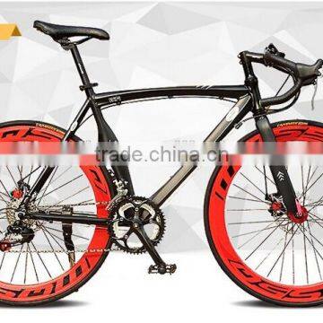 2016 New Style Aluminum Alloy Rim Colorful and High Quality 700C Road Bike/bicycle