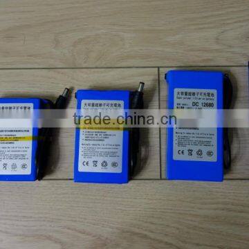 Super Polymer Rechargeable 12V 9800mAh Li-ion Battery photo-5