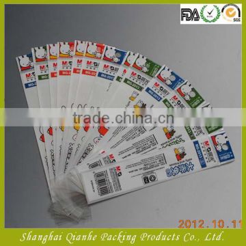 PP(opp,cpp) plastic bag, small clear plastic bag