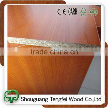 high quality 18mm Melamine particle board from professional manufacturer