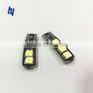 Double Canbus T10 W5W 194 168 6SMD 5050 LED Width Lamp car wedge light bulb No error