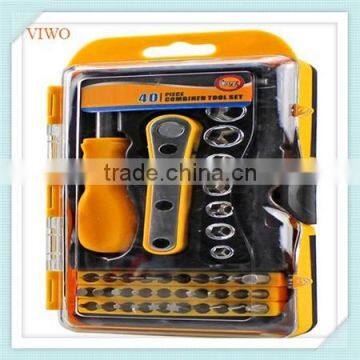 40pcs hand tool set, socket set