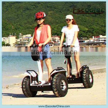 Designed by American engineer Eco-friendly 35-40 Km cheap auto-balance chariot off road electric scooter street legal
