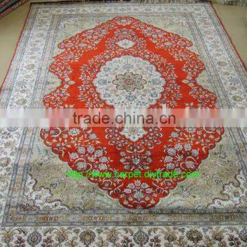 silk carpets Let the world love Yamei carpet factory