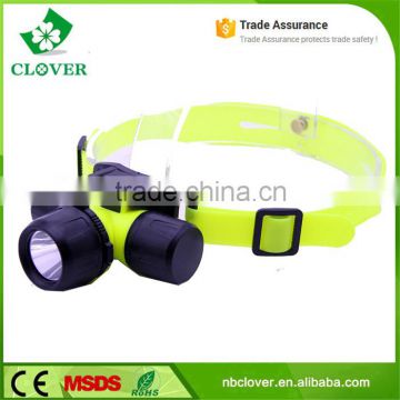 powerful Brightness 160lumens LED waterproof diving headlamp