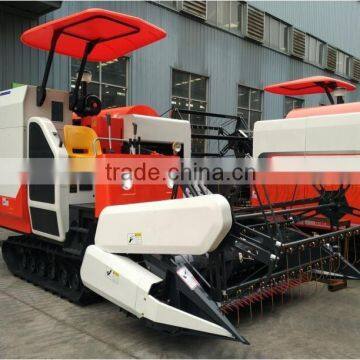 Africa hot selling 4LZ-4.0 Rice wheat combine harvester with CE,CO,PVOC,COC certificates