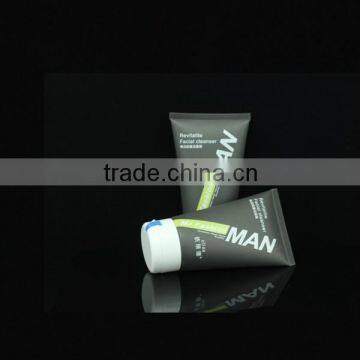 facial cleanser conditioner plastic packaging with positioning flip top cap