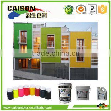 Caison Low-voc color for exterior wall coverings