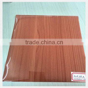 high glosss wood grain lamination pvc film