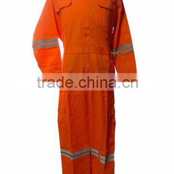 coverall with double reflective tapes eastsouth Asia style