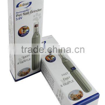 3.6v Pet Nail dremel tool Set