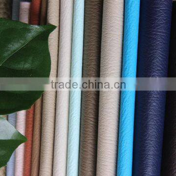 Cheaper price PVC sofa leather with non woven backing