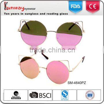 SM-4640PZ-B wholesale Sunglasses 2016women fashion metal cat eye sunglasses popular best selling new design                        
                                                                                Supplier's Choice