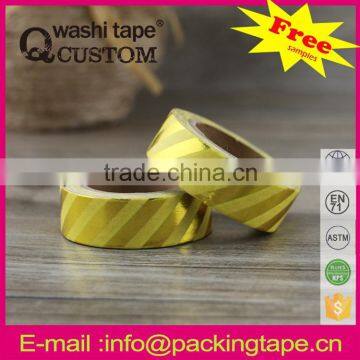 Colorful gold blocking masking tape wholesale wholesale