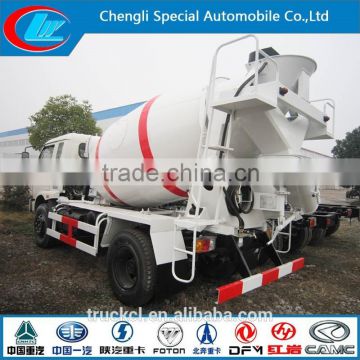 China Made foton mixer 6 wheels concrete blender concrete mini blender