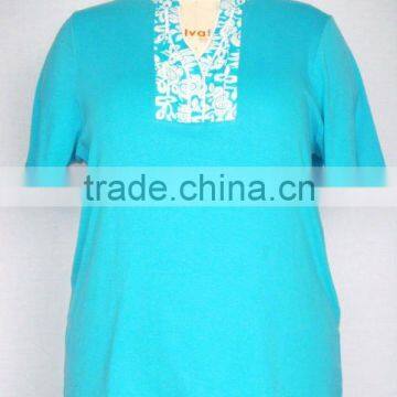 Short Sleeve Women's Plus Size Clothing