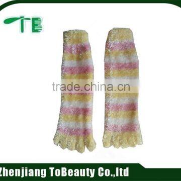 polyester warm microfiber socks