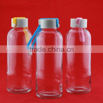 Wholesale good quality Voss glass bottle 500ml screw cap milk bottle small alcohol bottles