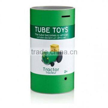 Custom print packaging tube paper craft tube for toys