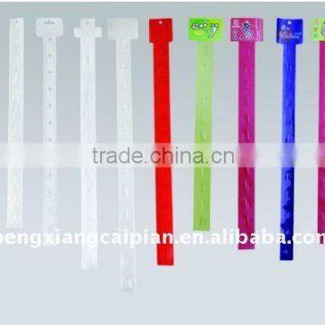 plastic flexible clip strip