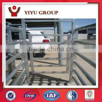 heavy duty modern welded pipe cattle/horse yard panel and gate(exporter/manufacturer/factory)