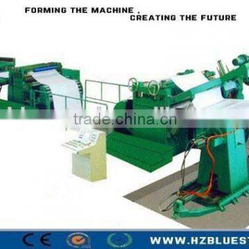 Cutting To Length Line Machine For The Steel Metal Coil Sheet