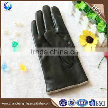 Factory Made Men Sheepskin Leather Gloves With Great Price photo-3
