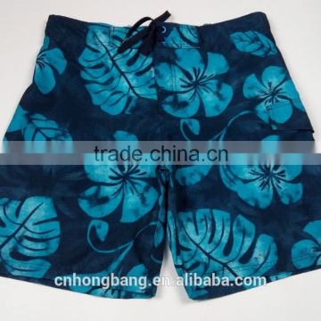 beach shorts men's surfing board shorts with sublimation print fabric