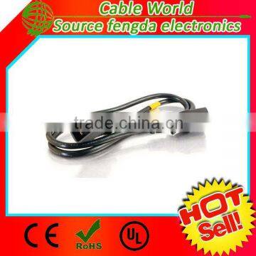 VDE approved 250V 13A IEC C13 C14 extenson power cord male to female