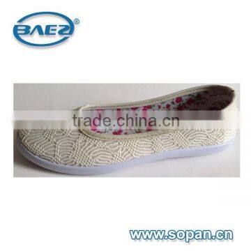 fashionable ladies ballerina injection shoes
