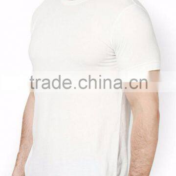 Men's Plain T Shirt Cotton Elastane photo-2