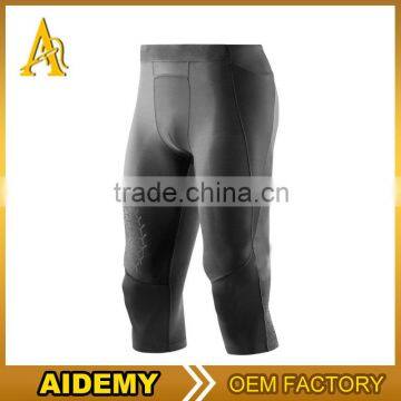 OEM sports leggings mens compression athletic wear running tights shorts