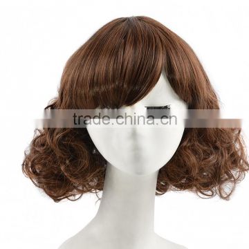 Synthetic China short curls Wig N449