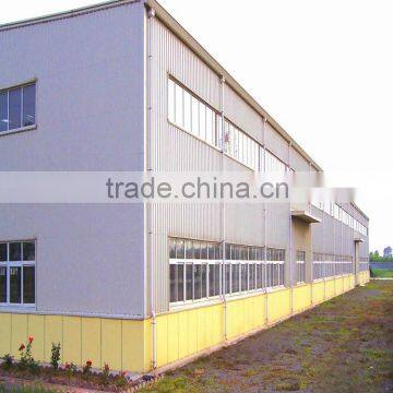 Prefabricated steel frame warehouse