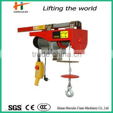 2015 Mini Electric Hoist 220V/110V Wire Rope Electric Block Hoist photo-5