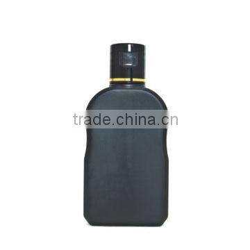 100ml empty lotion bottle body lotion bottle with flip cap BLACK bottle