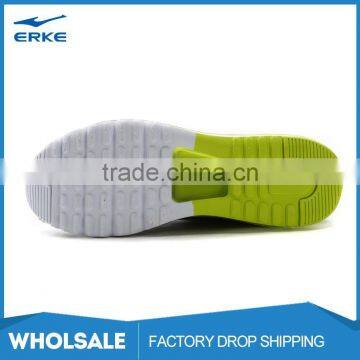 ERKE Wholesale Dropshipping Hot Sales Breathable Flyknit Mesh Black Grey Blue Fashion Brand Mens Air Running Shoes photo-3