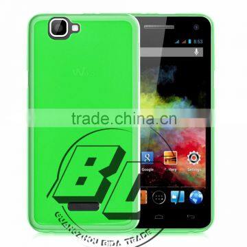 Manufacturer Wholesale Various Colorful TPU Case For Wiko Rainbow Pudding Case Mobile Phone Case Cover photo-5