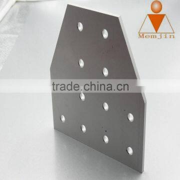 High quality machined aluminum parts, CNC machined aluminum products from shanghai factory