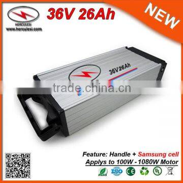 Porcellana Fabbricante Cellulare Samsung 36V 26Ah Batteria Al Litio Per Bici Elettrica 500W Con Alluminio Custodia Impermeabile photo-3