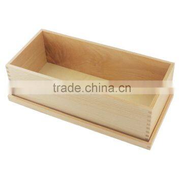 Baby Wooden Toys Montessori Box for Geometric Solids