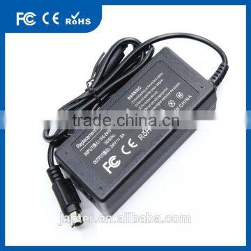 Hot product 24v 3a 3 pin connector ac power adapter for epson printer