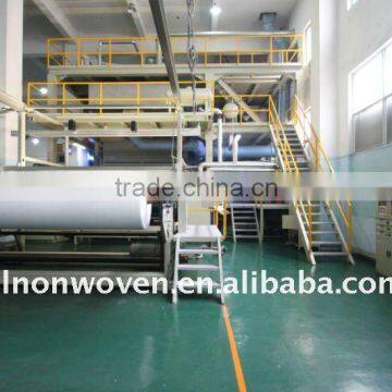 polypropylene spunbond nonwoven fabric machine for double beam ( brand C.L)