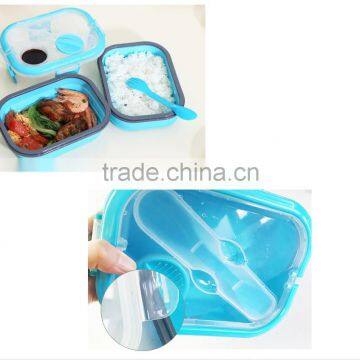 New Design Home Storage Silicon Food Bento Lunchbox photo-6
