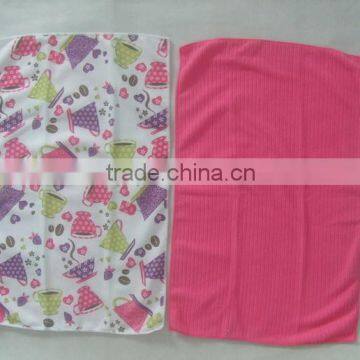Custom Print Cleaning Towel Tea Towel Microfiber Towel Set Wholesale
