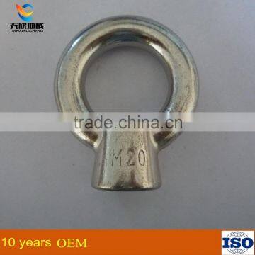 High Quality DIN580 Stainless Steel AISI304/316 Casting Lifting Eye Bolts M6-M30 Eye Bolt