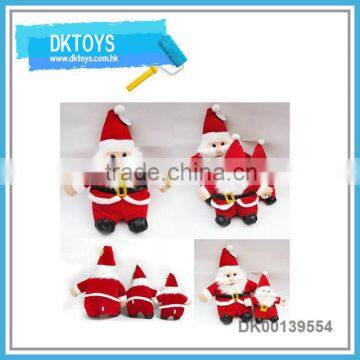 Hot Sale New Small Father Christmas Plush Toys Fun Winter Kids Item