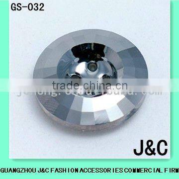 Round Glass Stone Button for Clothes photo-1
