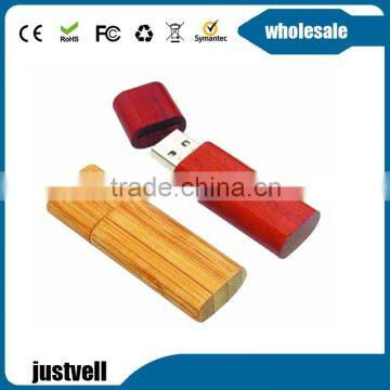 OEM&ODM low price natural wooden usb flash sticks for promotion